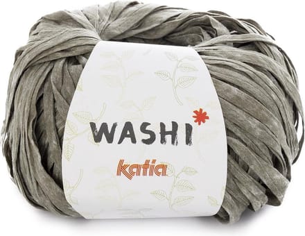 Katia Washi - 109 donker olijfgroen - Lintgaren