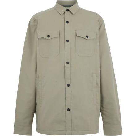 Spennith shacket shirt met fleece-voering voor heren