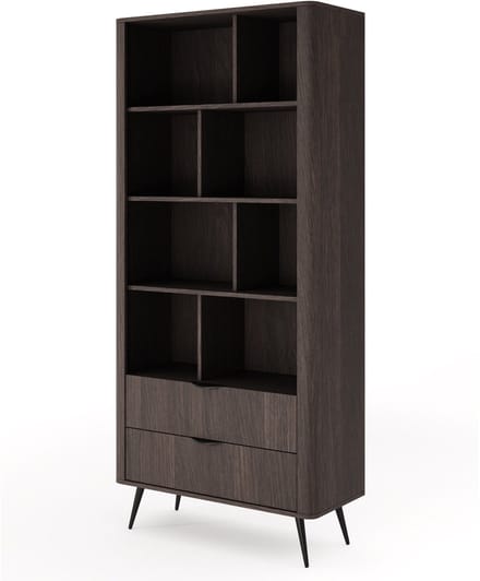 Selsey Veris - Open kast met 2 lades, Dunin eiken, 88 cm