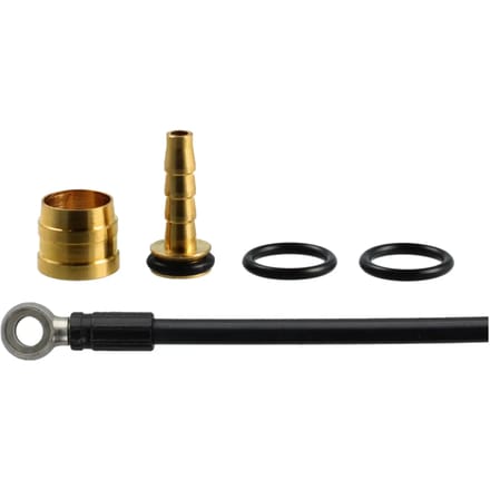 Vervangingset slang + banjo & onderdelen Elvedes Tektro 5.5