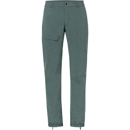 Vaude Bike Yaras Warm Rain Broek Groen L Man