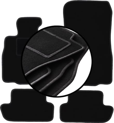 Complete set veloursmatten voor: BMW 6 F13 Coupé (2011-2018)