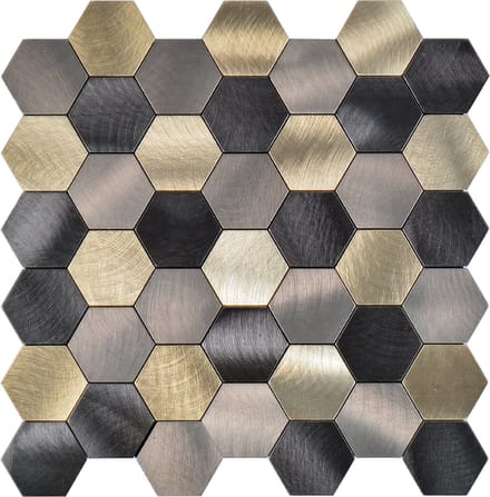 Zelfklevend Mozaïek Hexagon Nela