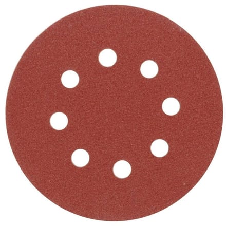 Vorel - Schuurpapier - 125mm - P80 - 8 Gaten