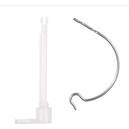 Kit Axe et Ressort de Trappe à Carburant 1 Pièce 51851496 Pour Alfa Romeo Giulietta 2010-2020 white