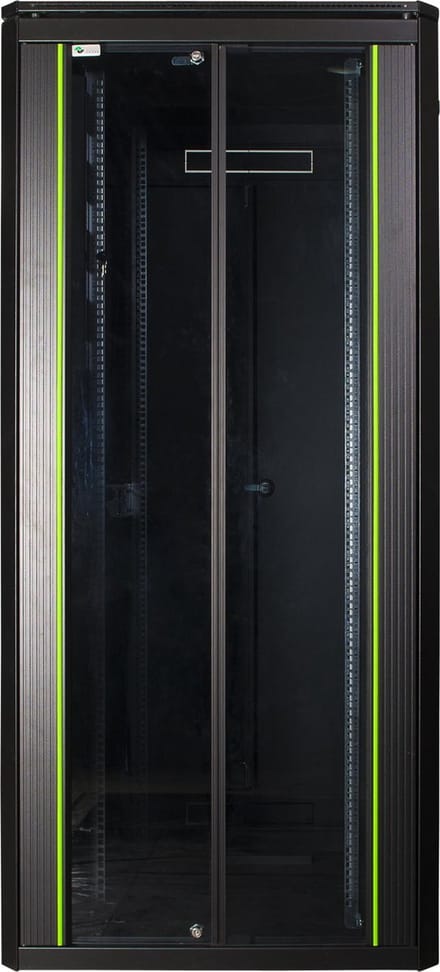 Logon 36U W=800Mm D=800Mm H=1786Mm Data Line Black