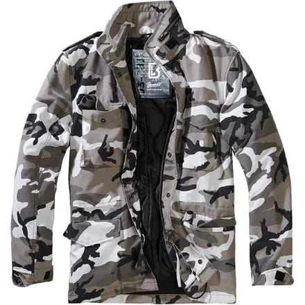 Brandit - M65 Field Jacket - M - Wit/Grijs