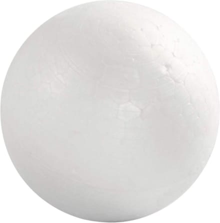 Ballen, d 6 cm, wit, 50 stuk/ 1 doos