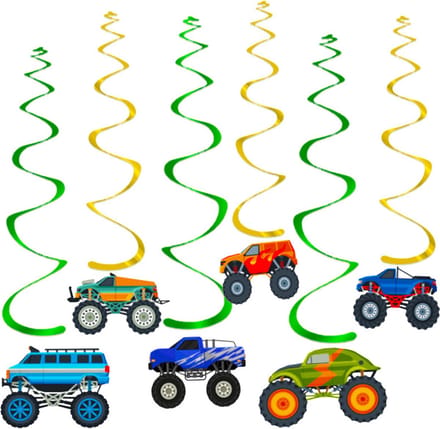 BTH – Slingers – Verjaardag Versiering – Feestversiering - Auto Slinger – Decoratie - Feest Artikelen - Goud
