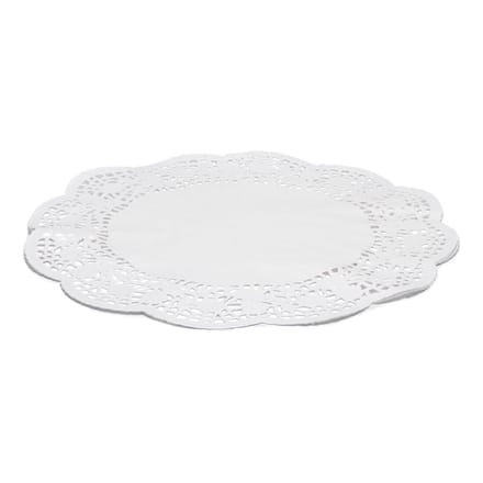 Patisse taartranden 36 cm wit - 6 stuks
