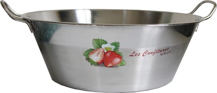 Baumalu RVS Jampan / Confiturepan Ø 38 cm met opdruk