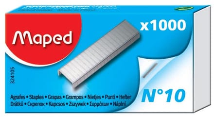 Maped nietjes nr 10 | doos van 1.000 nieten