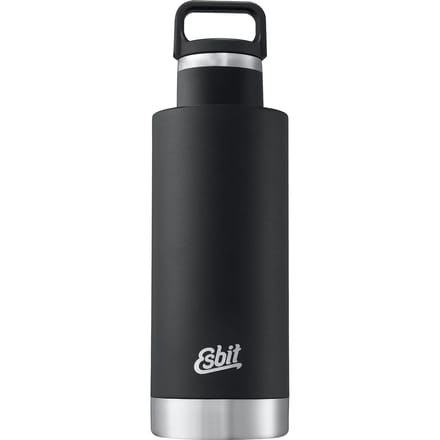Esbit Sculptor Thermosfles - 750ml - Mat Zwart - Lusdop - Lekvrij