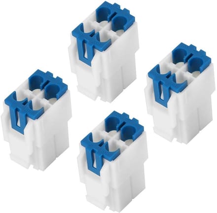 Dailygoody - 5 Stks 4 Pin Radio Power Cable Connector - Ideaal voor