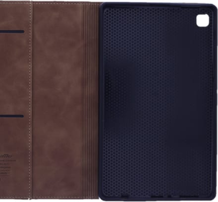 CaseMe tablethoes geschikt voor Samsung Galaxy Tab A7 Lite - Book Case - Lichtbruin