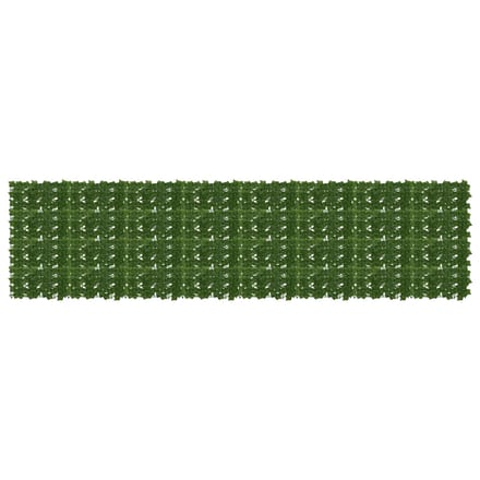vidaXL - Balkonscherm - met - bladeren - Groen - 400 - x - 100 - cm