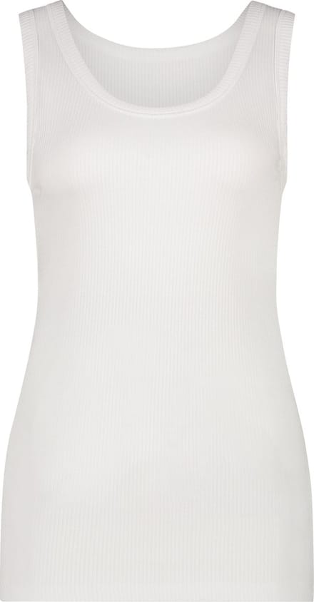 Ten Cate thermo singlet snow white rib voor Dames | Maat XL