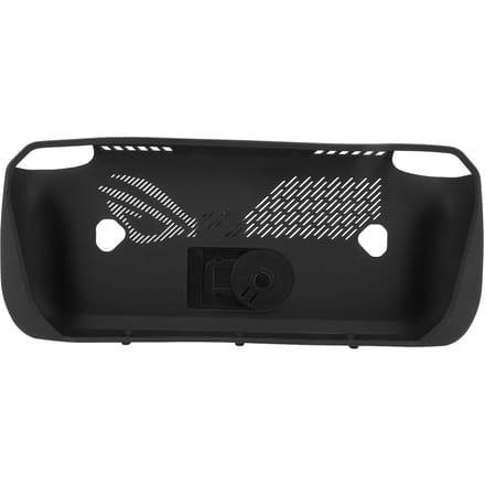 Étui de protection pour ROG Ally X 2024 TPU ABS Coque de protection pour console de jeu avec support arrière Écran black