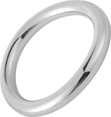 Banoch | Cockring licht gebogen metaal ∅ 50 | 8 mm dik metaal