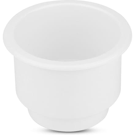 Marine RV Boot Jacht Plastic Drankbeker Fles Blikhouder Met Inzet Afvoergaatje Universeel Wit wit