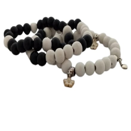 Kralenarmband-Teen Black