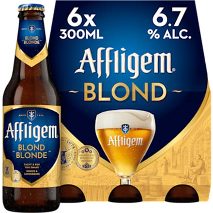 Affligem Blond bier - 6 x 300 ml