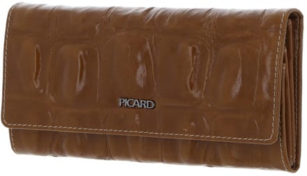 PICARD Leren portemonnee Key Largo 1 Long Wallet Cognac Lichtbruin
