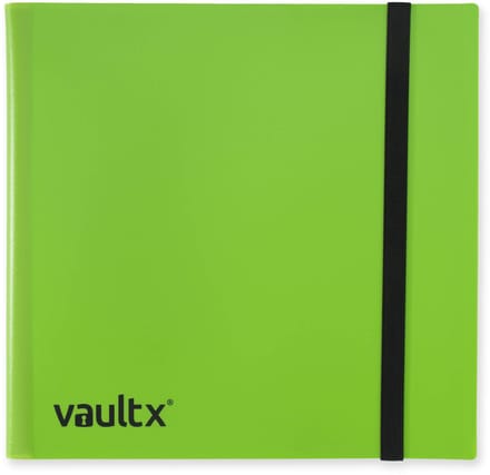 Vault X 12-Pocket Strap Binder - Verzamelmap - 480 Kaarten/Groen