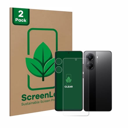 2 Stuks Screenprotector voor Xiaomi Poco X7 Pro (Voor+Camera) - Hoogwaardige Beschermfolie transparant