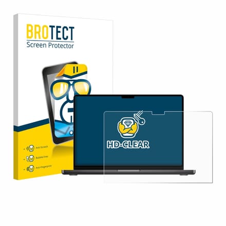 BROTECT - Screenprotector voor Apple MacBook Pro 14" M5 2025 - Folie Beschermfolie transparant