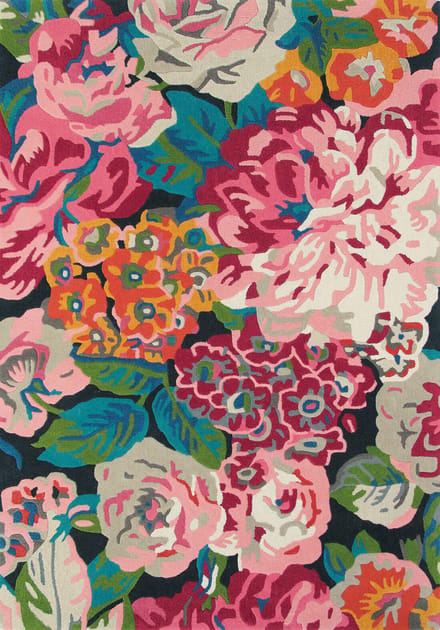 Sanderson Rose & Peony Red 045000 - 140 x 200 cm