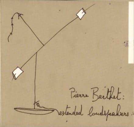 Pierre Berthet - Extended Loudspeakers (CD)