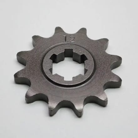 Voortandwiel 12 tanden voor motor Suzuki 50 RMX spoed 420 Nieuw