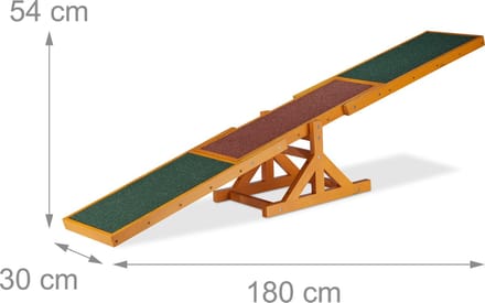 agility wip hond - 180 cm - voor grote en kleine honden