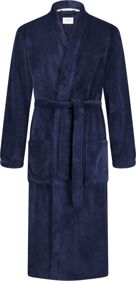 Ten Cate Basics badjas navy voor Heren | Maat L