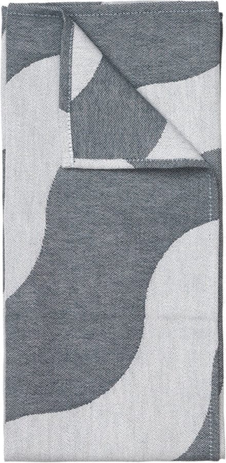 Broste Copenhagen - Theedoek 'Tide' (Set van 2, 50cm x 70cm, Forest Green)
