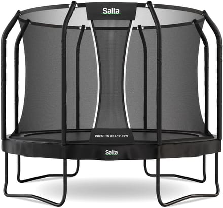 Salta Premium Black Pro - Trampoline met veiligheidsnet - ø 320 cm - Zwart