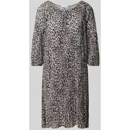 Mini-jurk met dierenprint