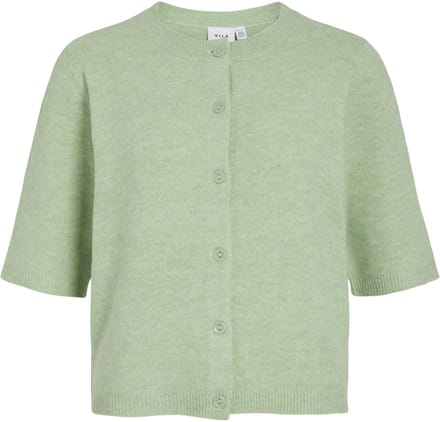 VILA - VILIGA 2/4 O-NECK KNIT CARDIGAN - NOOS Dames Vest