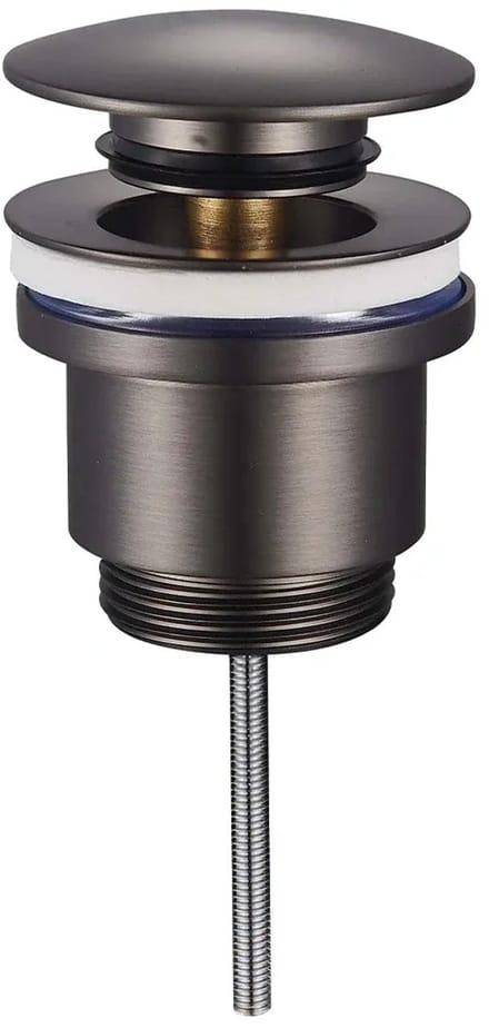 DutchLine Afvoerplug - Luxe Clickwaste 5/4 – Gunmetal