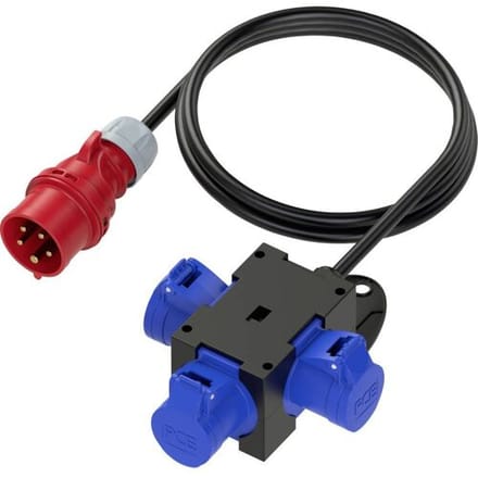 PCE 9430439 9430439 CEE-stroomverdeler 400 V 16 A