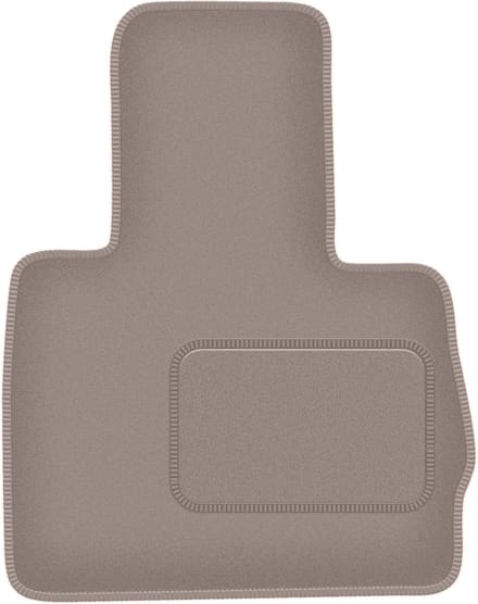Bestuurdersmat beige voor: BMW X5 E53 xDrive 4WD (1999-2006)