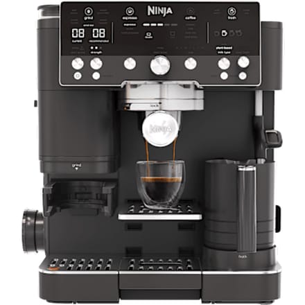 Ninja Luxe Café Premier Espressomachine, Roestvrijstaal in Zwart | ES601EUBK | van SharkNinja