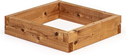 WITBOSCH - Plantenbak - 57 x 57 x 12,5 cm - Modulair design - Thermowood