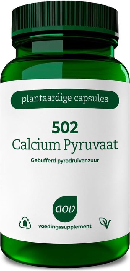 AOV 502 Calcium Pyruvaat - 60 vegacaps - Mineralen- Voedingssupplement