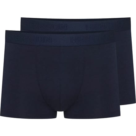 Henderson Domme - Heren Bamboe Boxershorts 2-Pack - Maat M - Donkerblauw