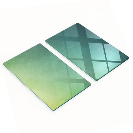 Multifunctionele decoratieve keukenplanken van gehard zeestaal, 2x30x52 cm