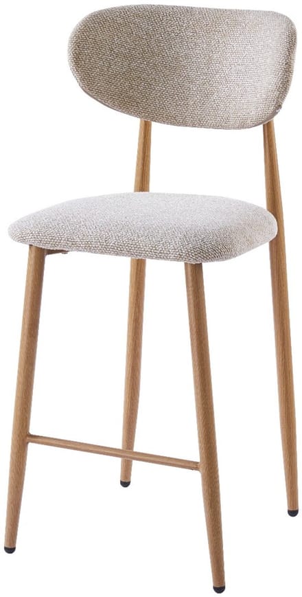 DS4U - Sumi barkruk 65 cm beige - naturel poot