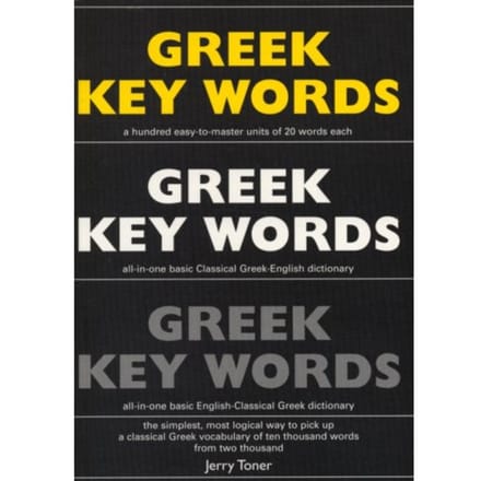 Greek Key Words - Toner, Jerry
