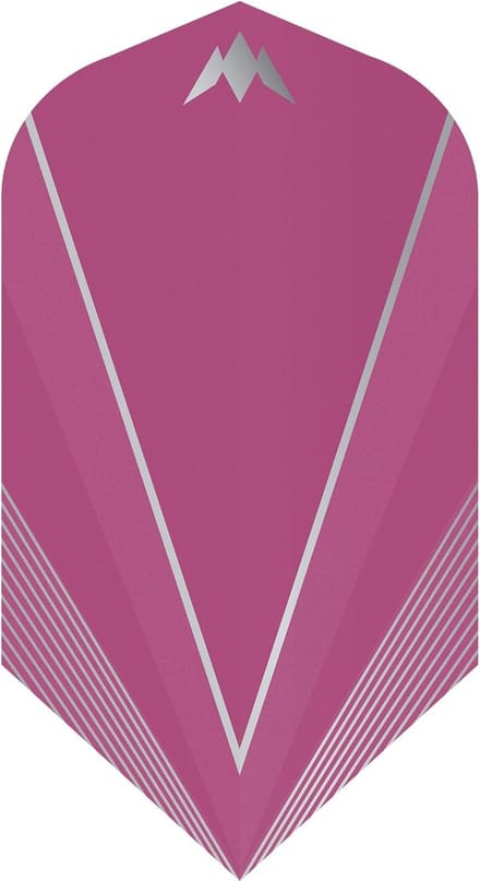 Dart Flights - Vleugels - Precisie Werpen - Stevig 100 Micron - 3 Stuks - Roze